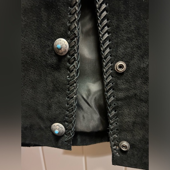 Scully black boar fringe xxl jacket - Picture 8 of 11